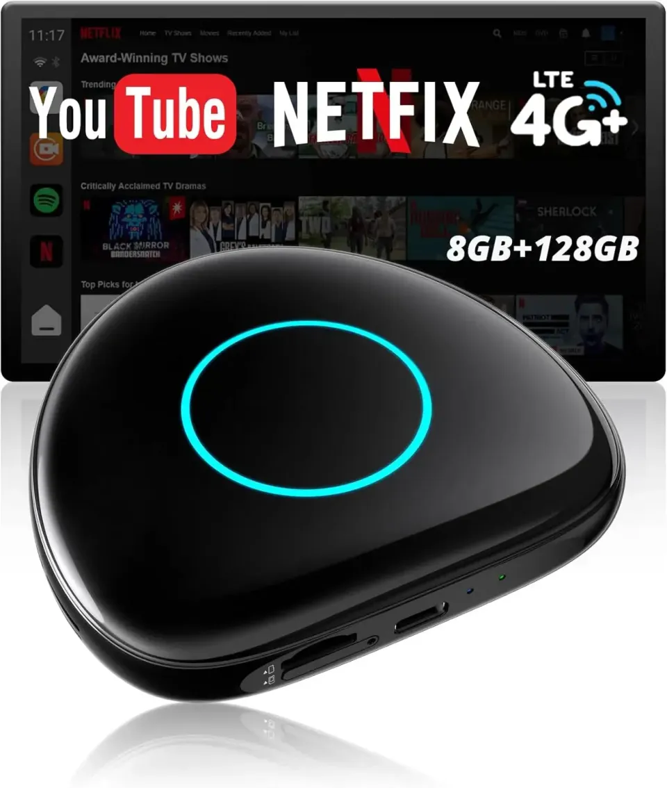 ATOTO CB6 AI Box adaptador CarPlay inalámbrico 8+128GB