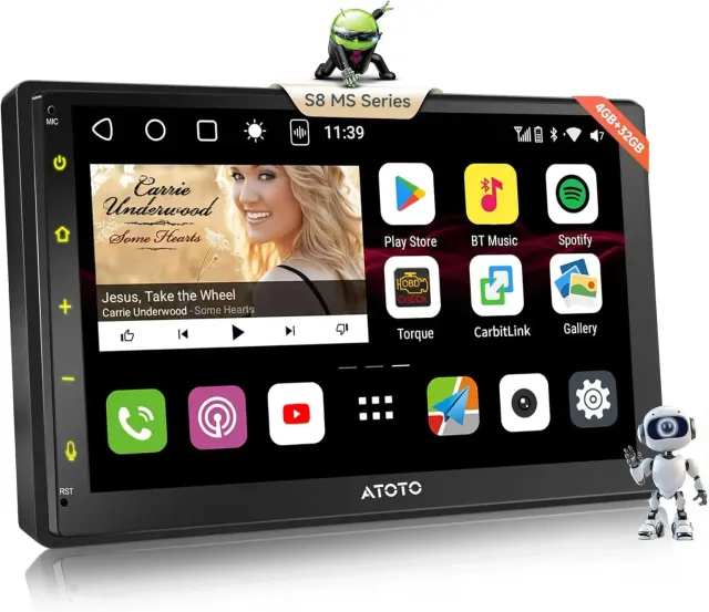 ATOTO S8 S8G2B74MS autorradio 7 pulgadas QLED