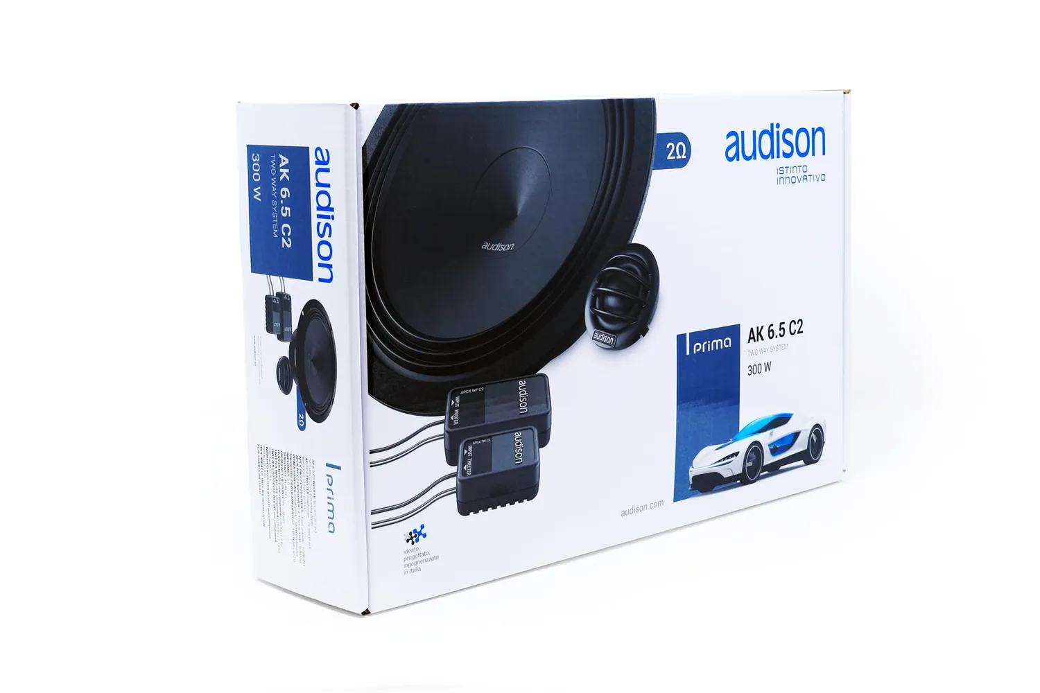 Audison AK 6.5 C2 altavoces 2 vías 165 mm 300 W