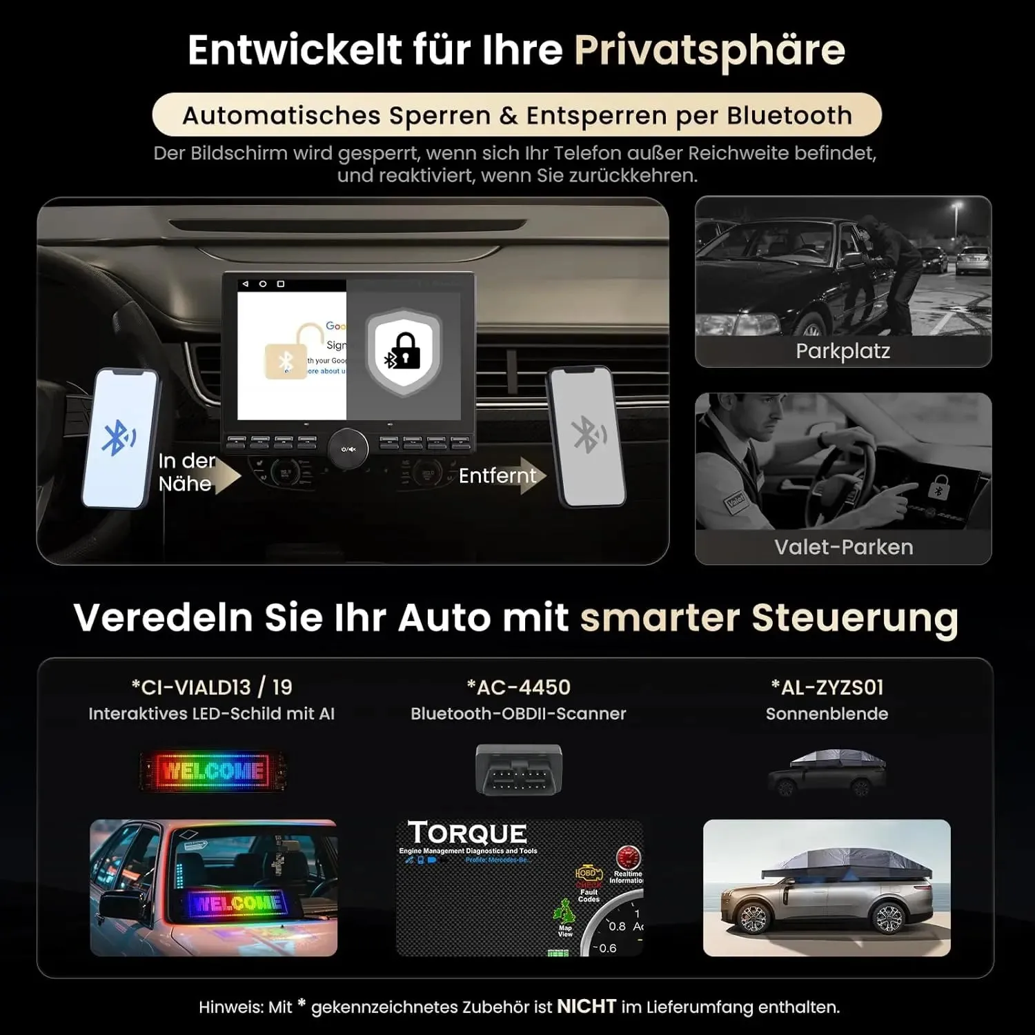 ATOTO A5L A5LG110PT-S01 autoradio 10 pulgadas CarPlay inalámbrico