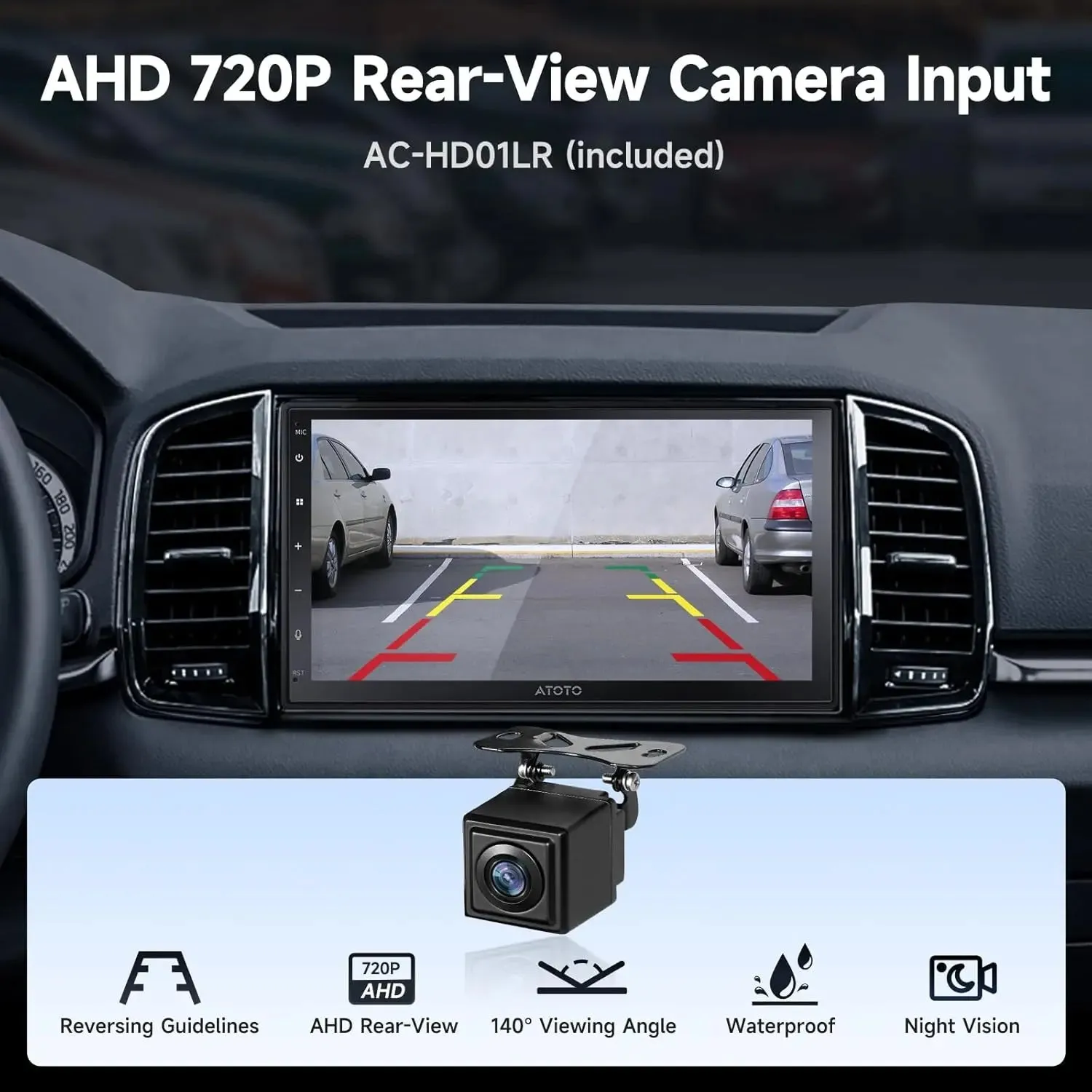 ATOTO A5LG2B7T-S01 autorradio 7" 2+32 GB CarPlay