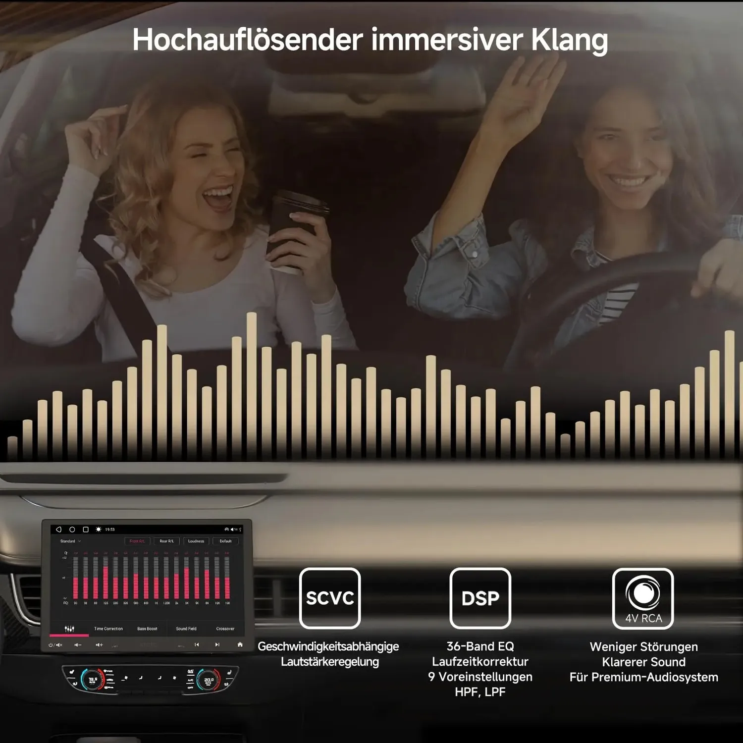 ATOTO S8 S8MS autorradio 10 pulgadas QLED flotante 4G+32G