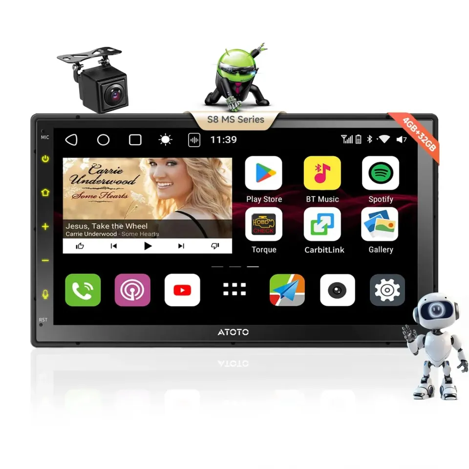 ATOTO S8 Ultra S8G2A78UL-A autorradio 7" 4+64GB con 4G