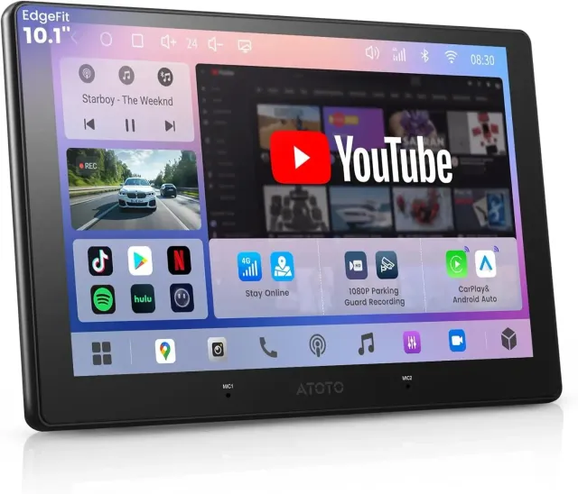 ATOTO S8 S84G211P autorradio 10,1" QLED 4+64GB CarPlay