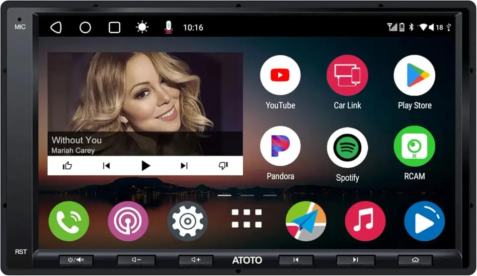 ATOTO A6G2A7PF autorradio Android 2DIN 7 pulgadas 2+32GB