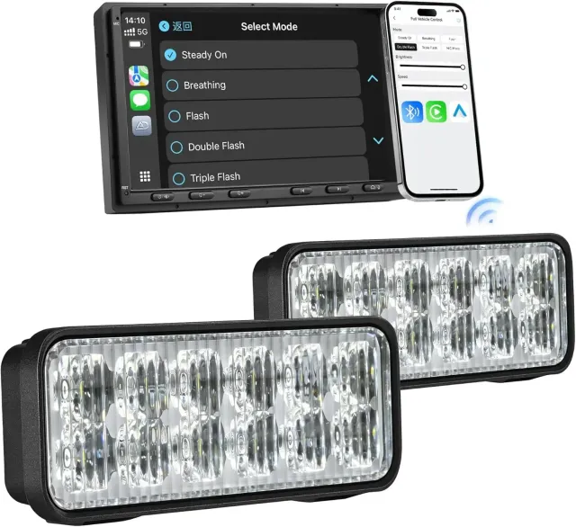 ATOTO Leaprock AL-F14-36W barra LED 36W pack 2 todoterreno