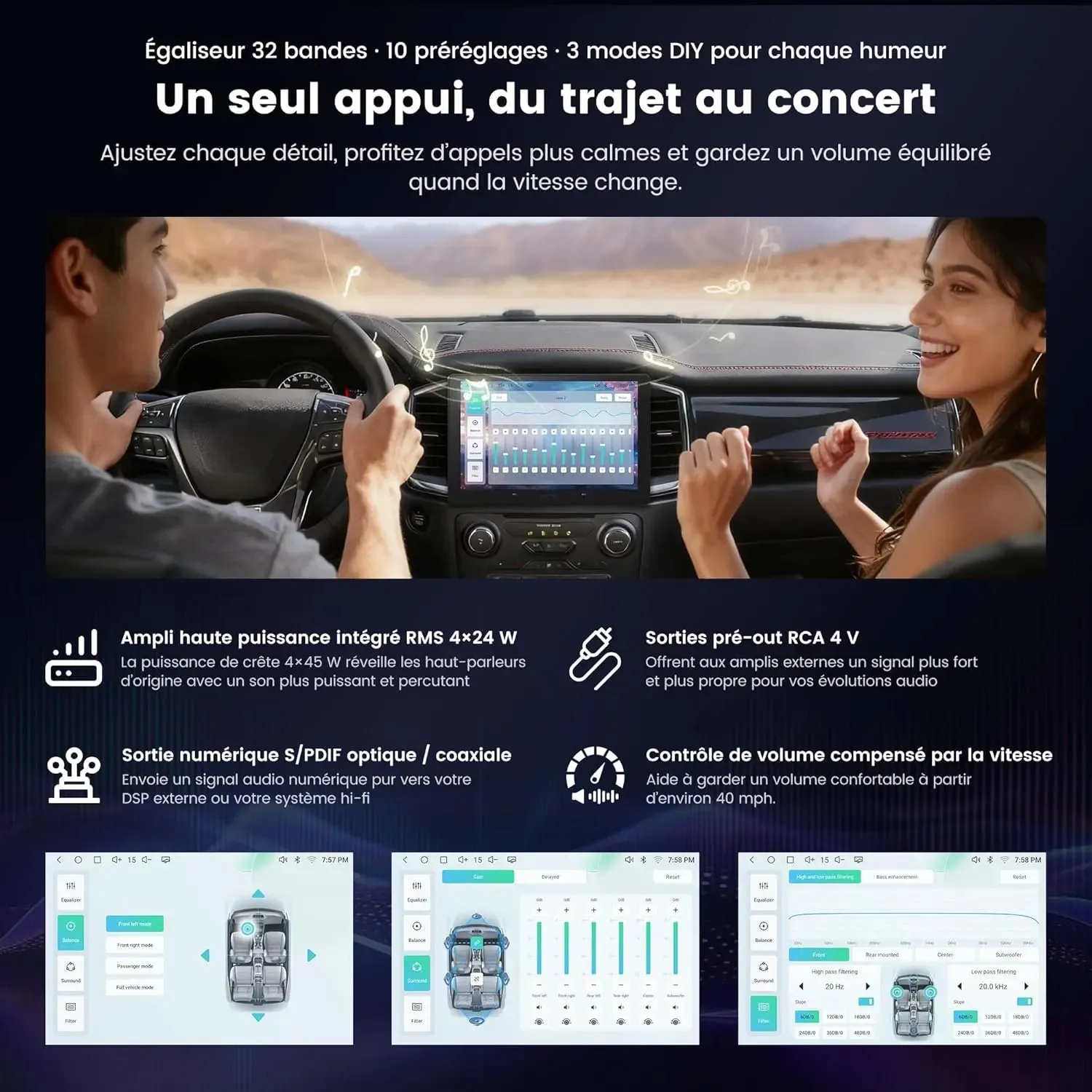 ATOTO S8 S84G211P autorradio android 10,1" 4+64GB QLED