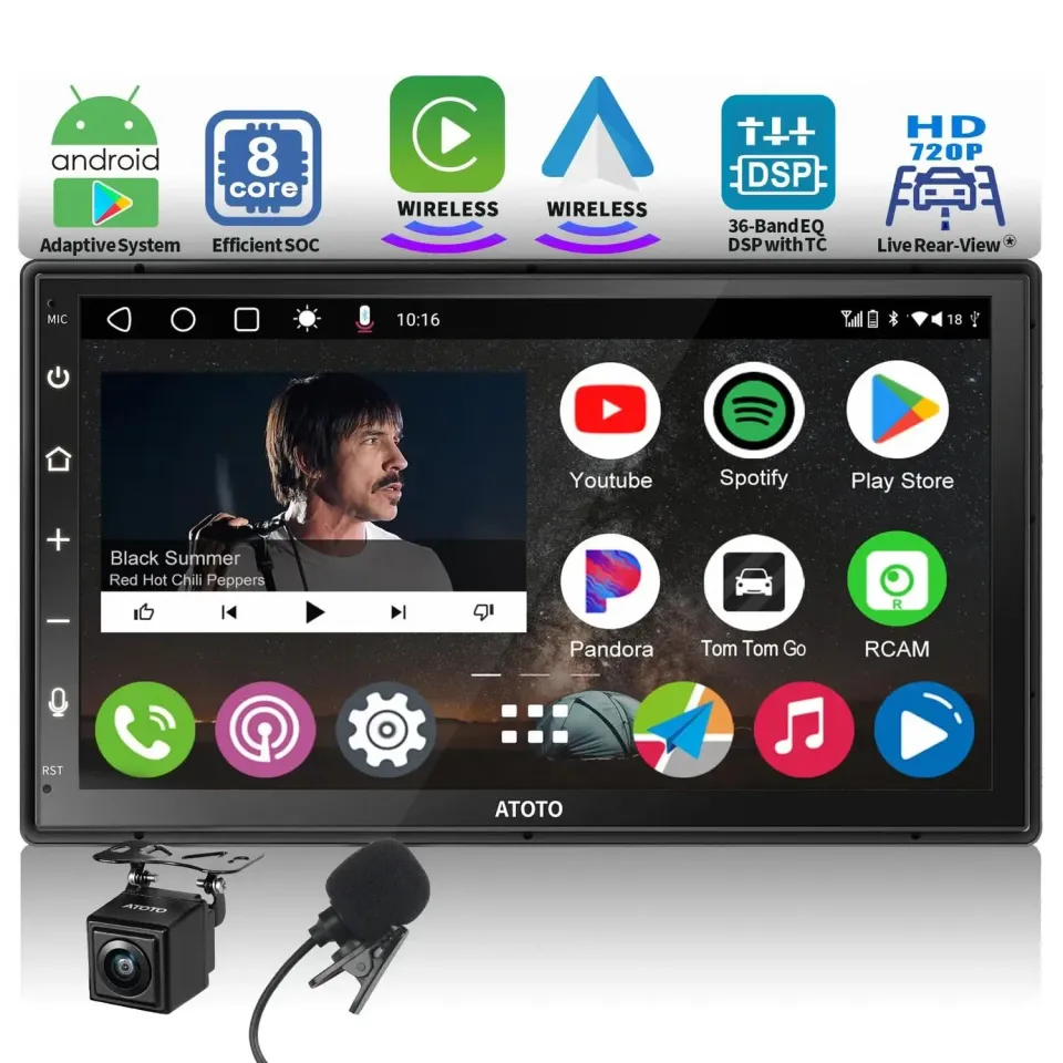 ATOTO A6 PF A6G2B7PF-S01 radio 2 DIN QLED 7 pulgadas