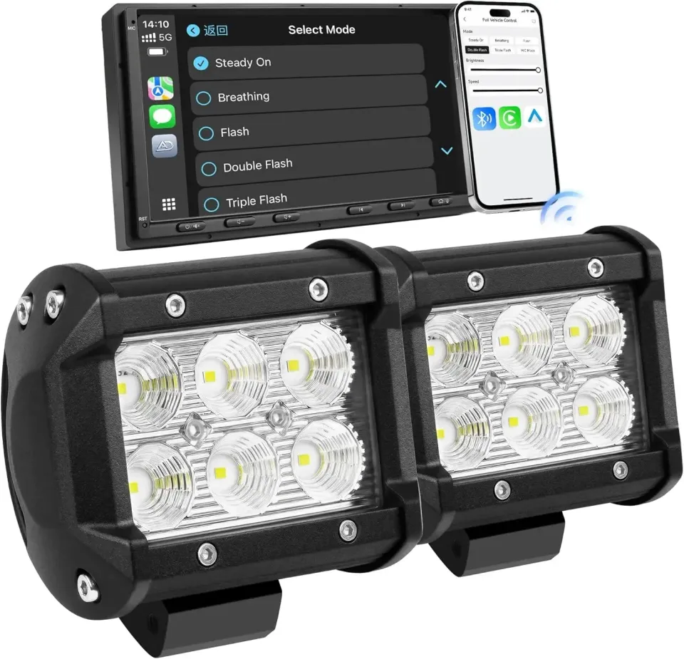 ATOTO Leaprock AL-F14-18W barra LED 4" 18W todoterreno