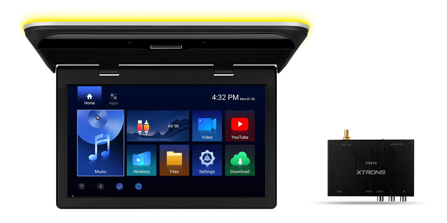 XTRONS ID CM157AF monitor de techo 15,6" Android 4K IPS