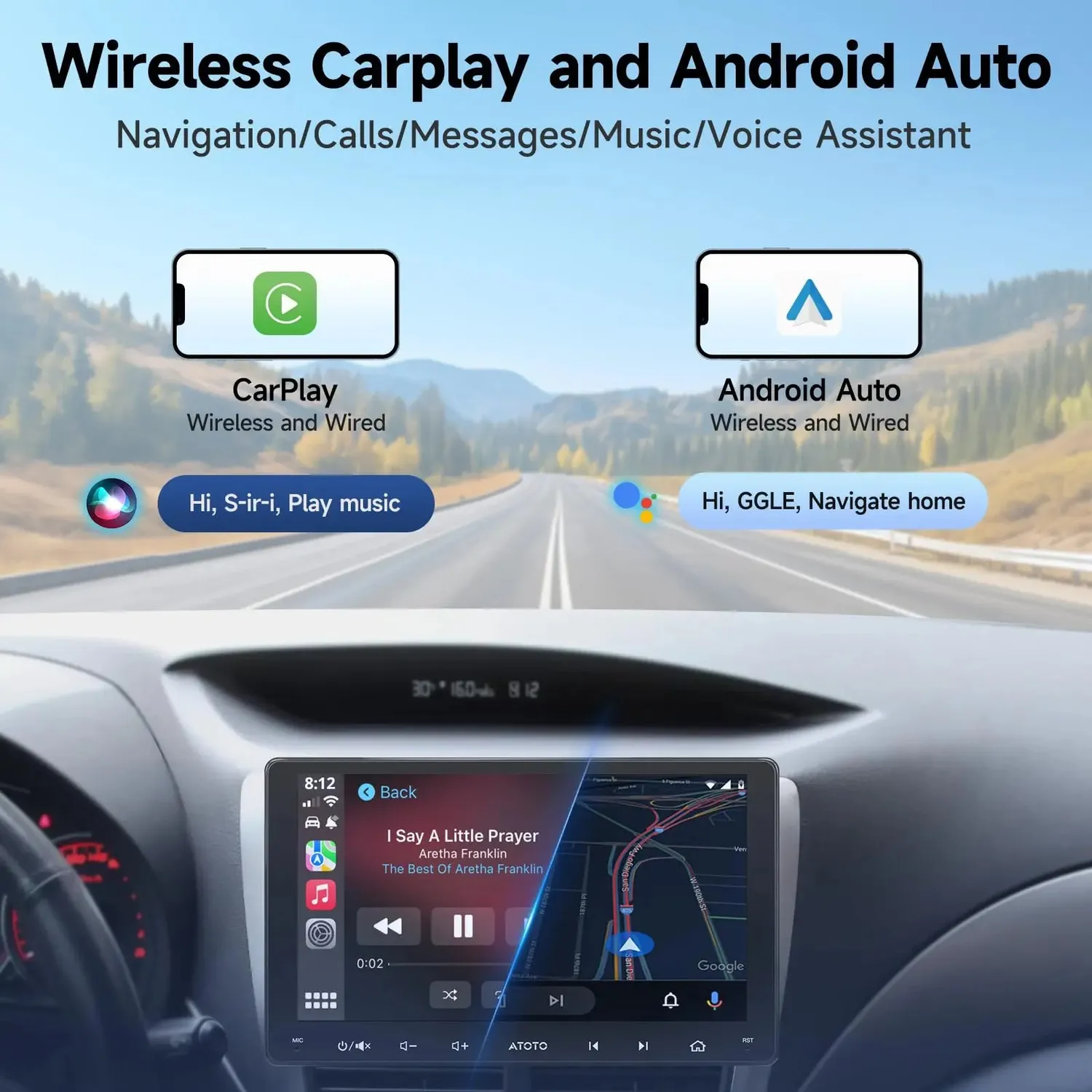 ATOTO A5L autorradio 2 DIN Android