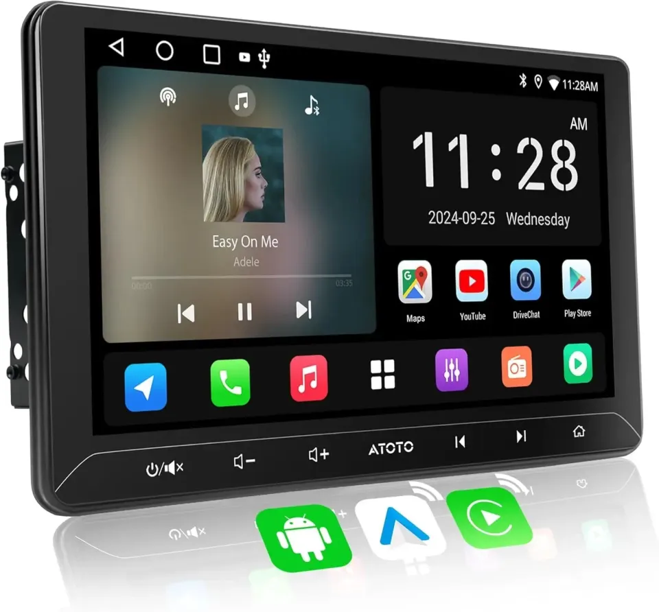 ATOTO A5L A5LG211T autorradio 2 DIN 10,1 pulgadas IPS