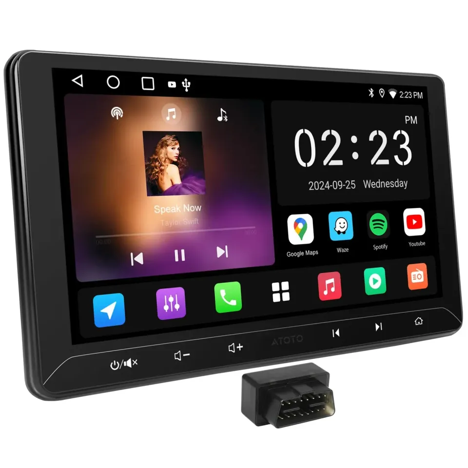 ATOTO A5L A5LG211T Autorradio 2 DIN 10.1" 2+32GB OBD