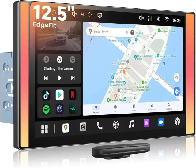 ATOTO S84G225P radio 2 DIN Android 12,5 pulgadas QLED