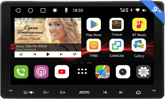 ATOTO S8 S8G2094MS autorradio 2 DIN 9" QLED