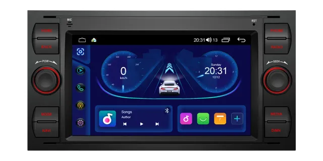 XTRONS ID IDS70QSFBL autorradio 7" Ford CarPlay