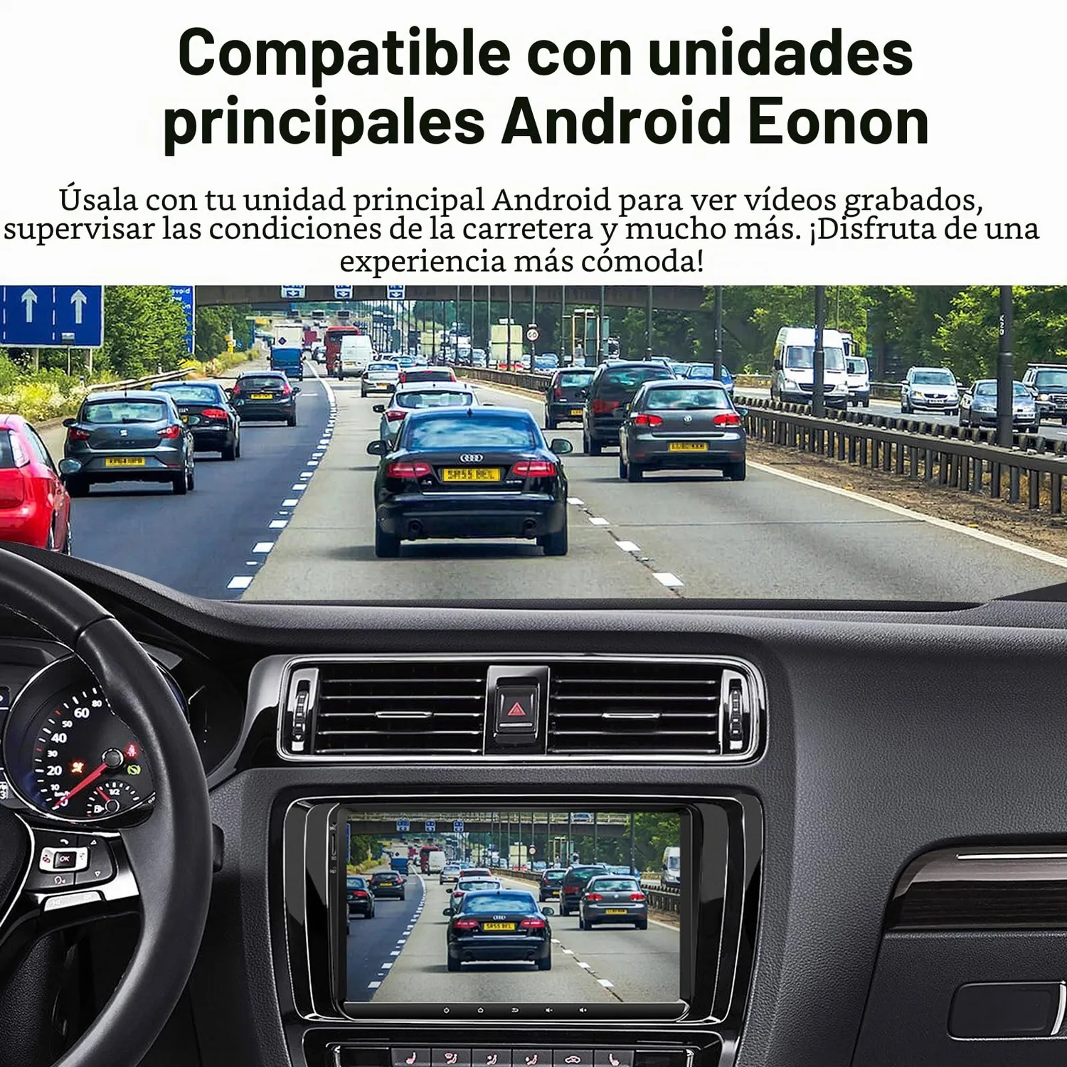 Eonon A100 dashcam coche USB 720p 120°