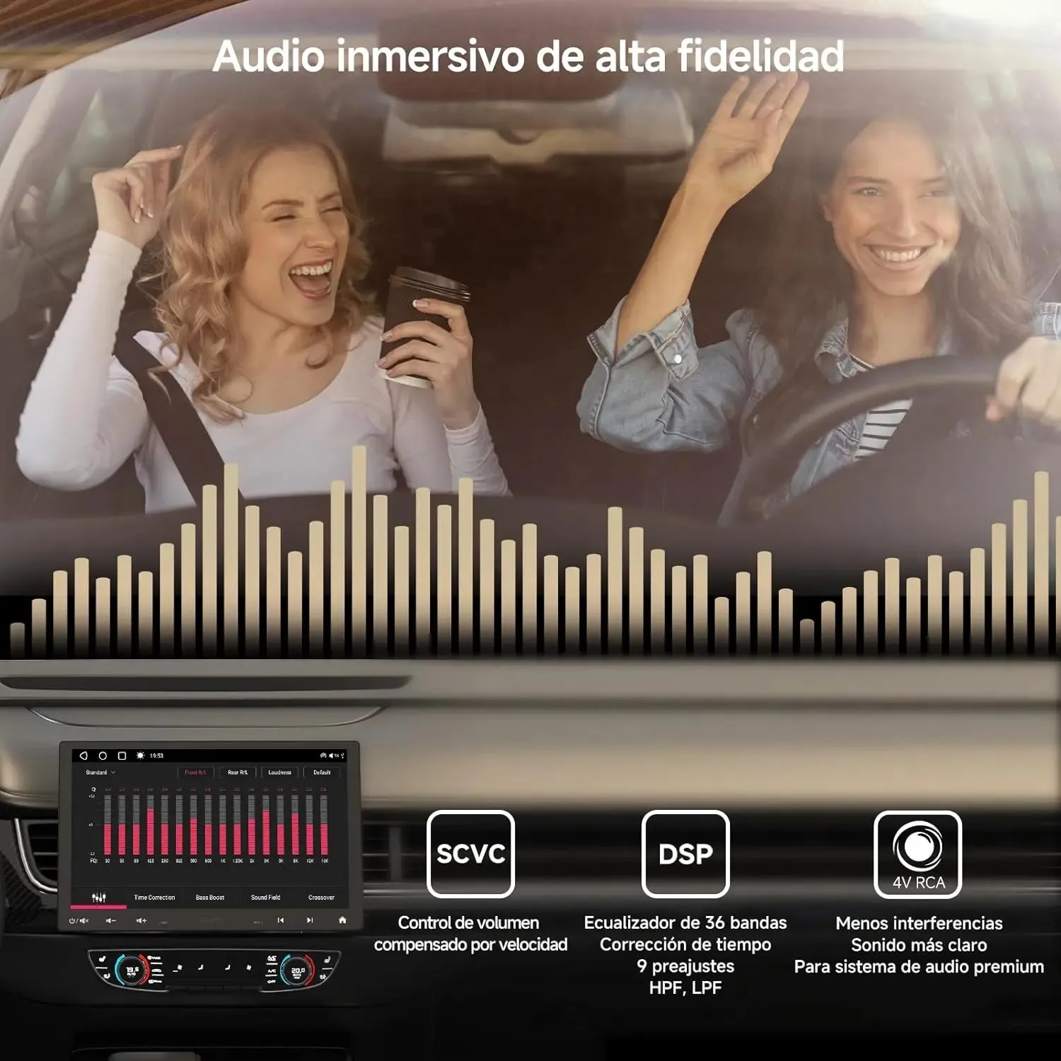 ATOTO S8 S8G1104MS autorradio 1DIN pantalla 10,1" 4G CarPlay