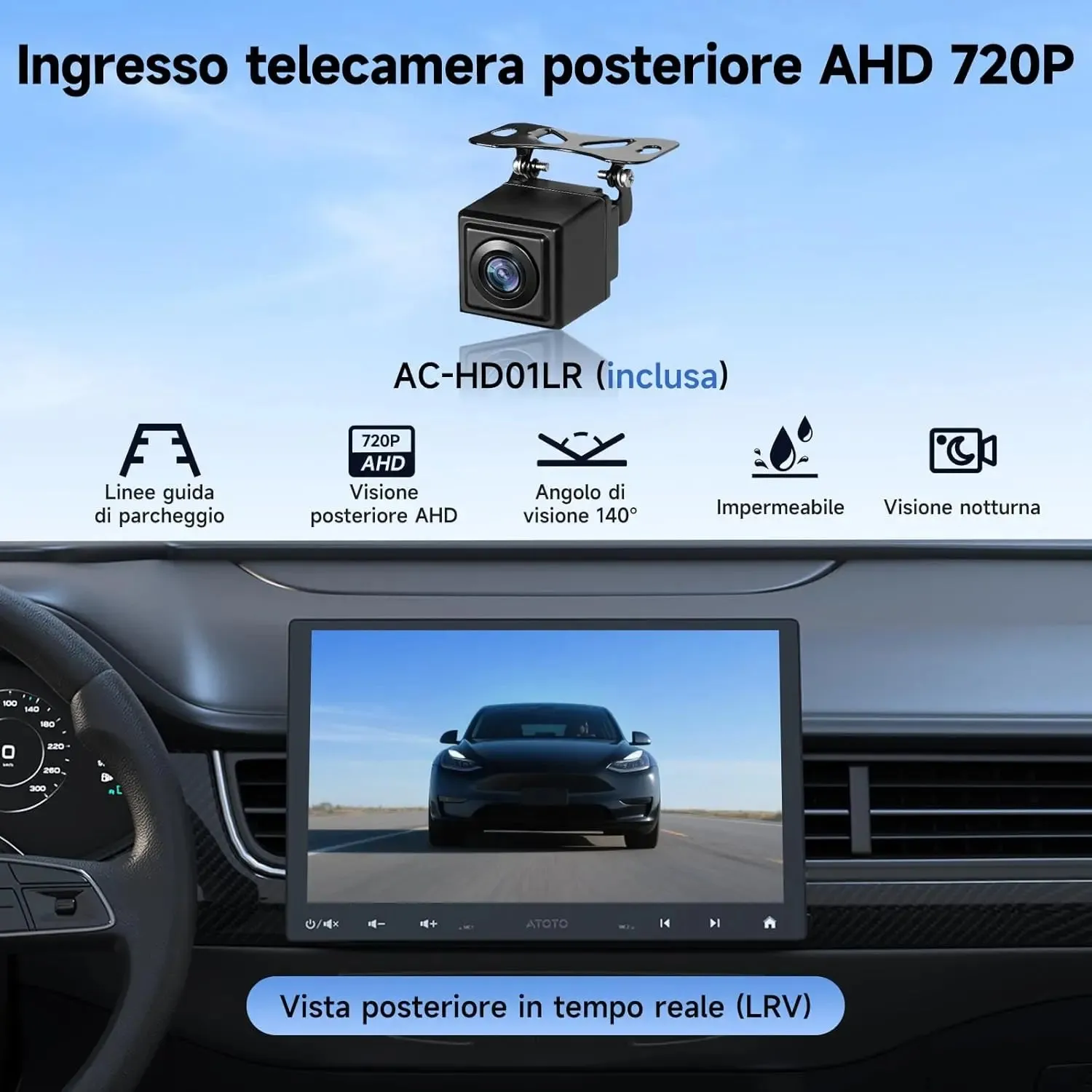 ATOTO A5L A5LG110T autorradio 10 pulgadas 2+32GB DSP