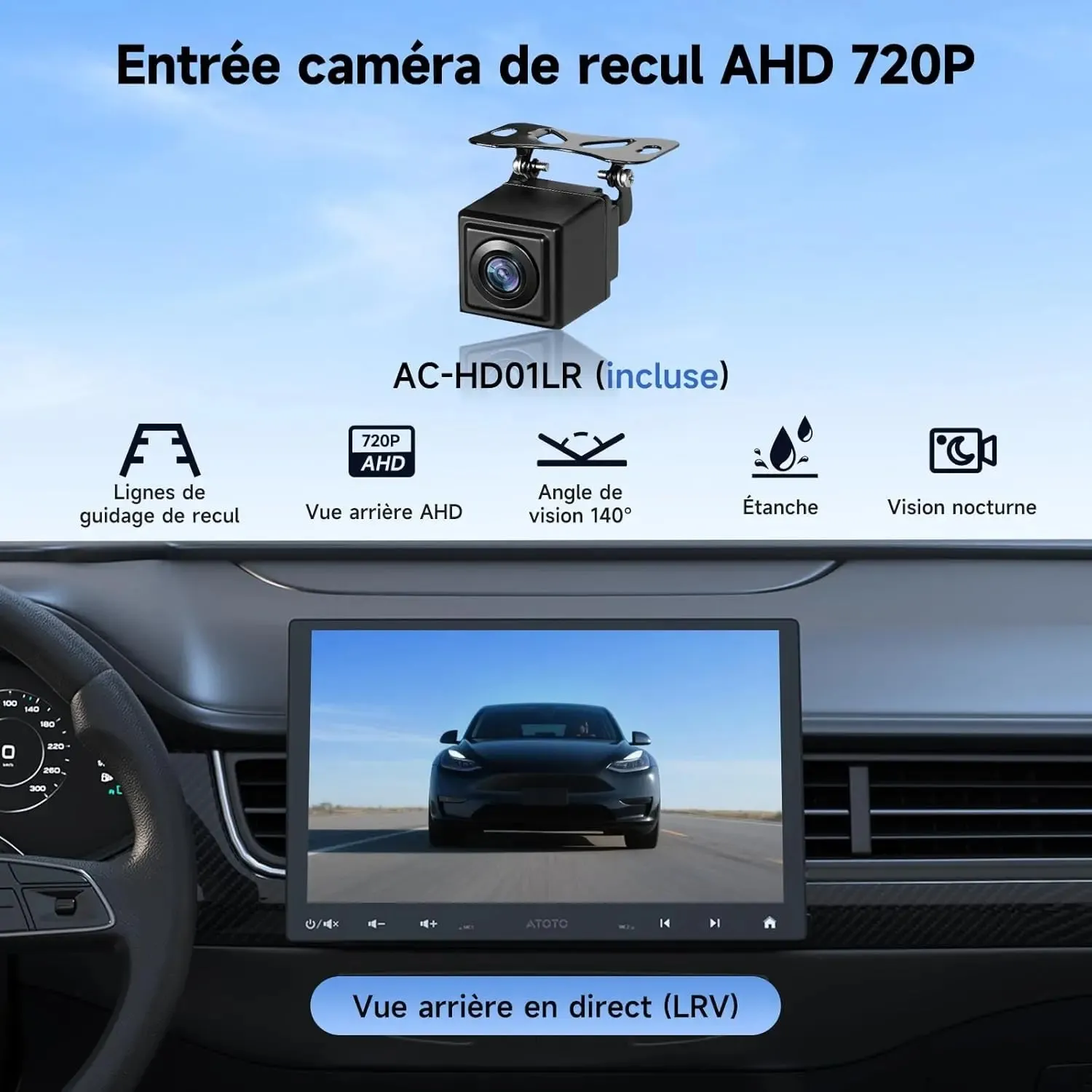 ATOTO A5L A5LG110T Autorradio 10 Pulgadas 2+32G DSP