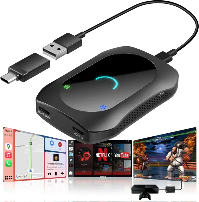 ATOTO CB7 CB7SATN-A adaptador CarPlay 4+64GB AI Box