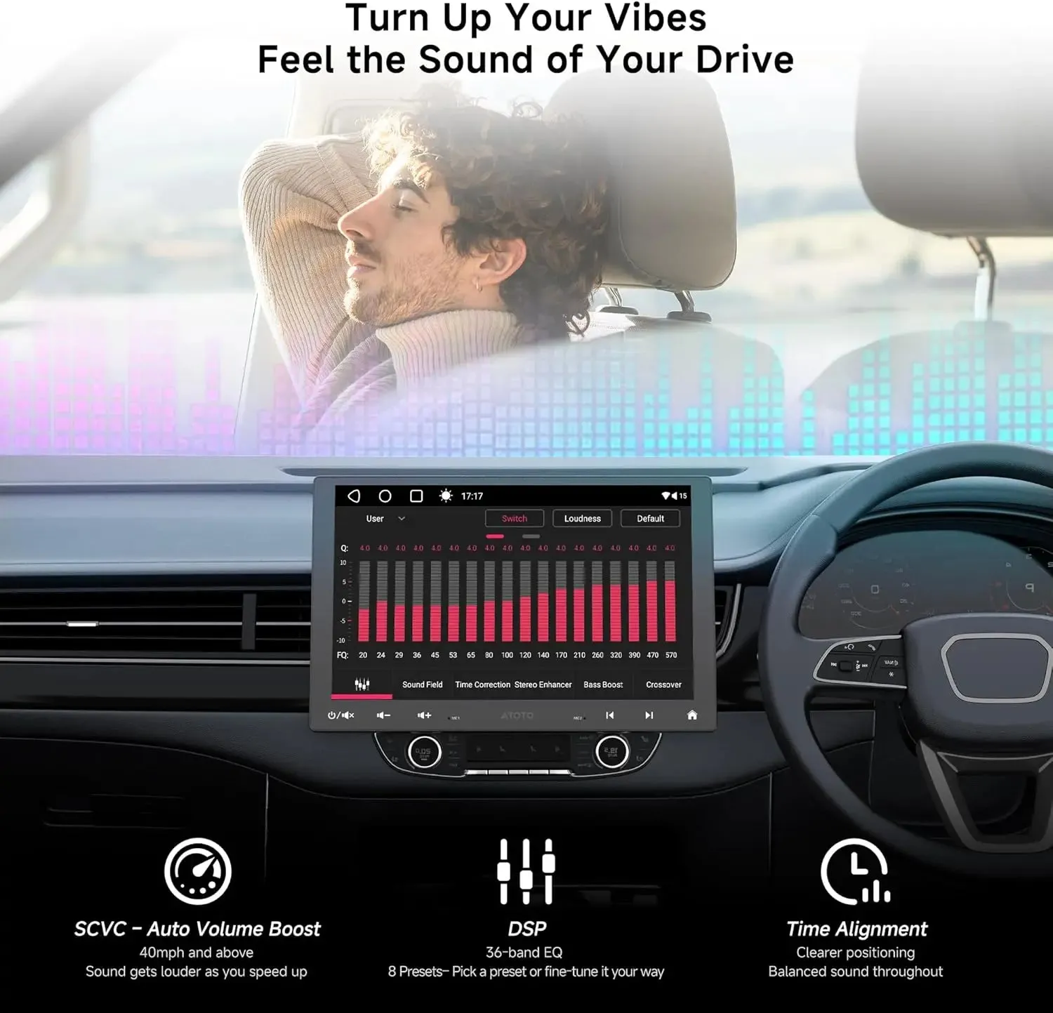ATOTO A6 A6G110PF autorradio 10,1" CarPlay inalámbrico