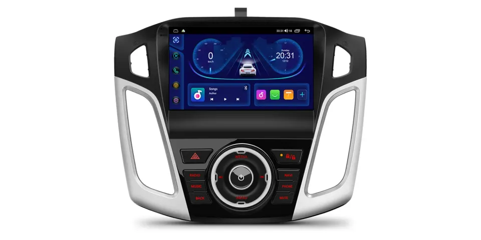 XTRONS ID IDP90FSFB autorradio 9" Ford Focus CarPlay