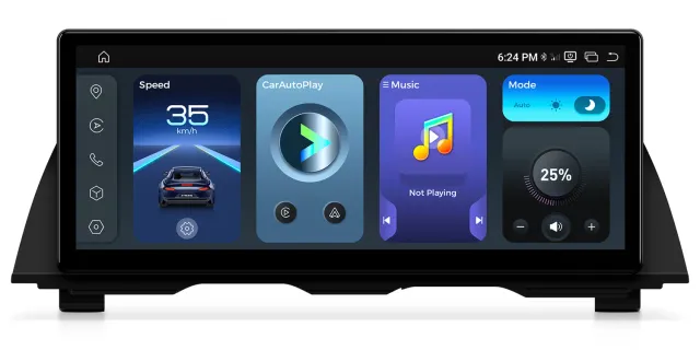 XTRONS QBB QBBHW24FV autorradio Android 12,3" BMW Serie 5