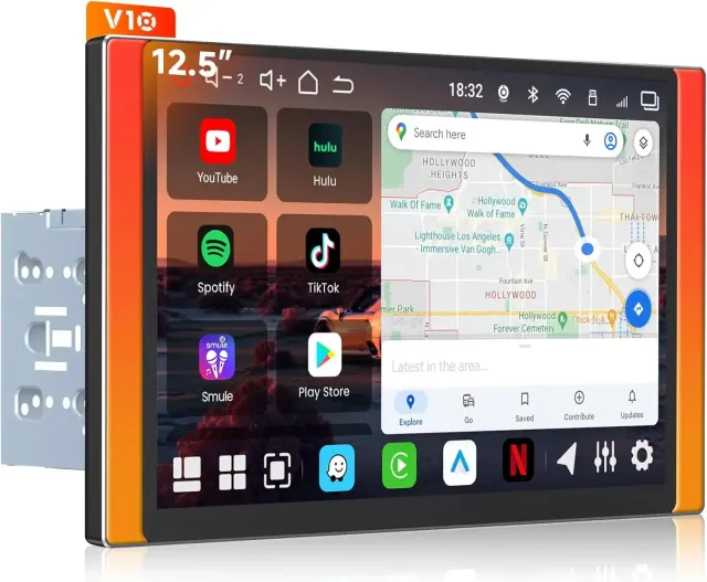 ATOTO V10G225OC radio 2 DIN Android 12,5 pulgadas