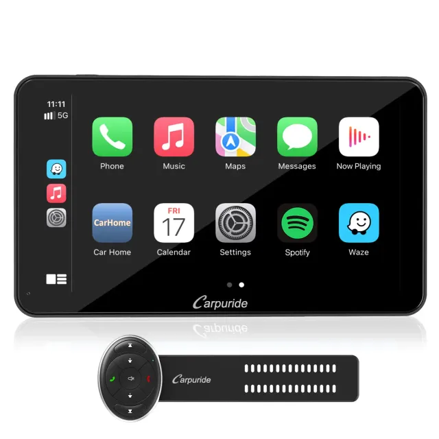 Carpuride W701 Pantalla Coche Portátil 7" CarPlay