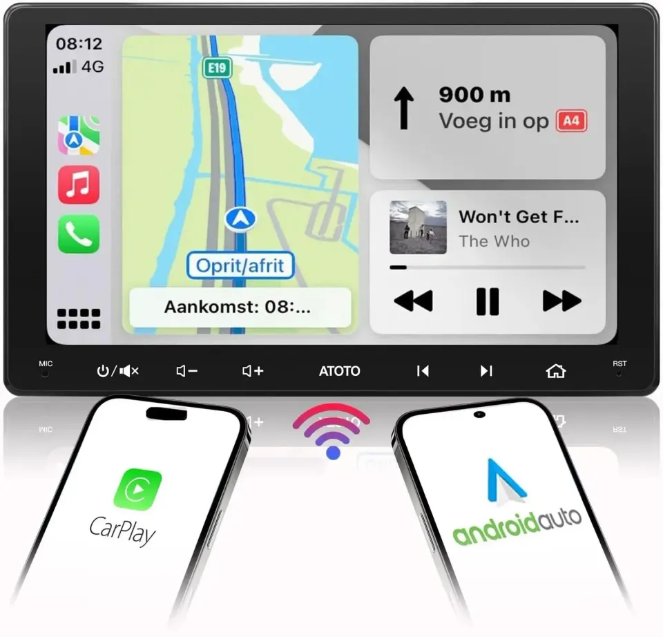 ATOTO F7 F7G209WE autorradio 2 DIN 9" CarPlay