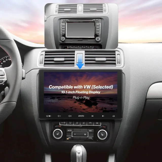 ATOTO S8 S8VW114SD autorradio 10,1" Volkswagen 3GB+32GB
