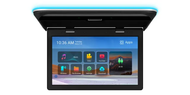 XTRONS ID CM157AF monitor de techo 15,6" Android 4K IPS