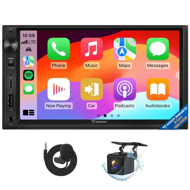 Eonon UX6S autorradio Android 7" 2DIN 6+64GB 4G CarPlay