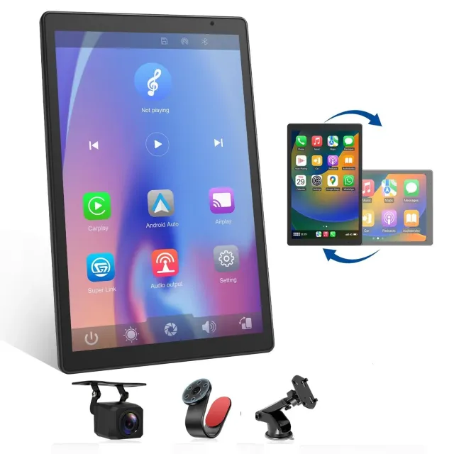 Eonon P5 pantalla coche 8,95" CarPlay inalámbrica giratoria