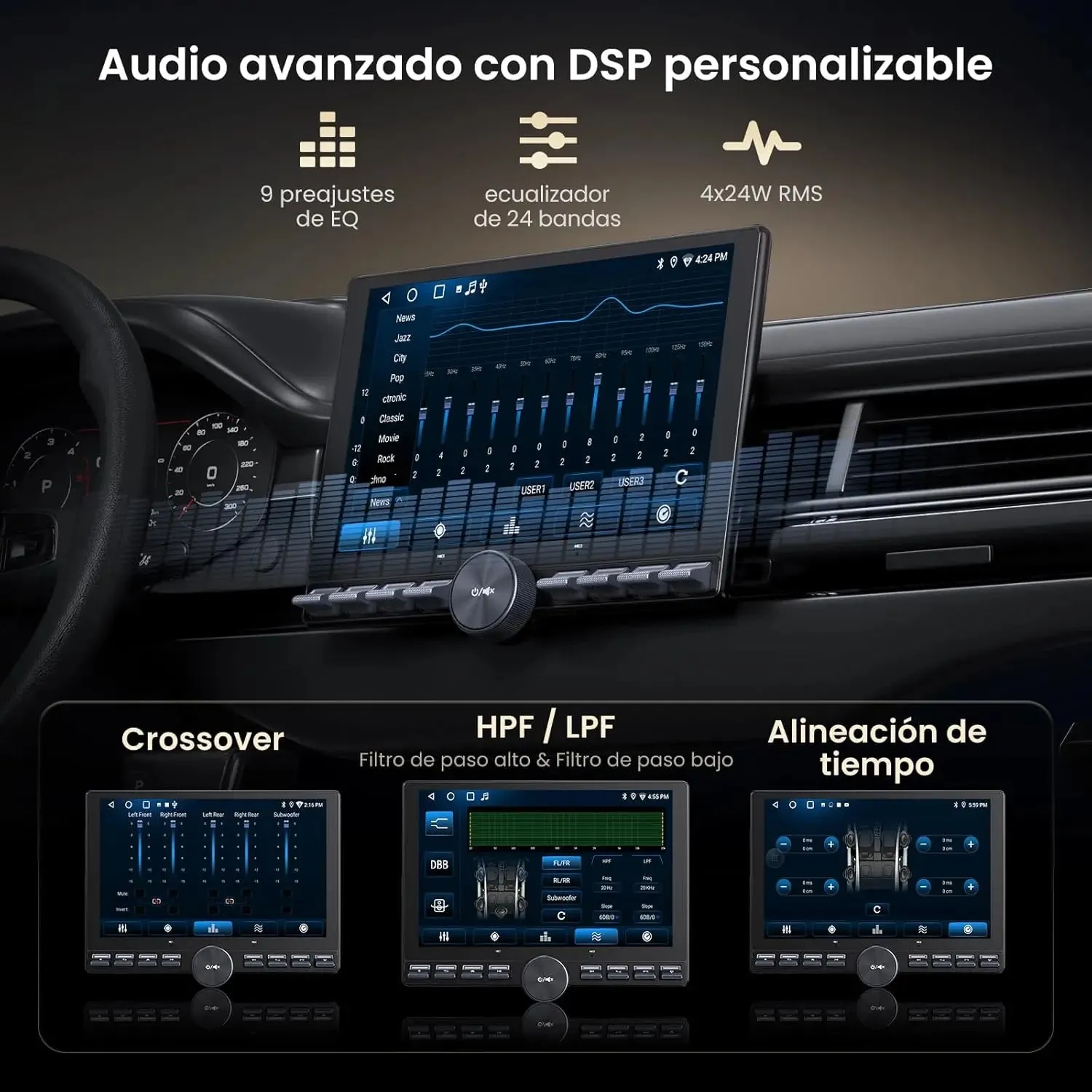 ATOTO A5L A5LG110PT-S01 autoradio 10,1 pulg flotante
