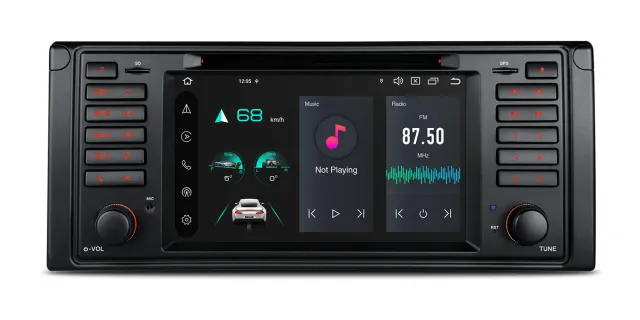XTRONS PX Series PX7439BGS autorradio Android BMW E39 7"