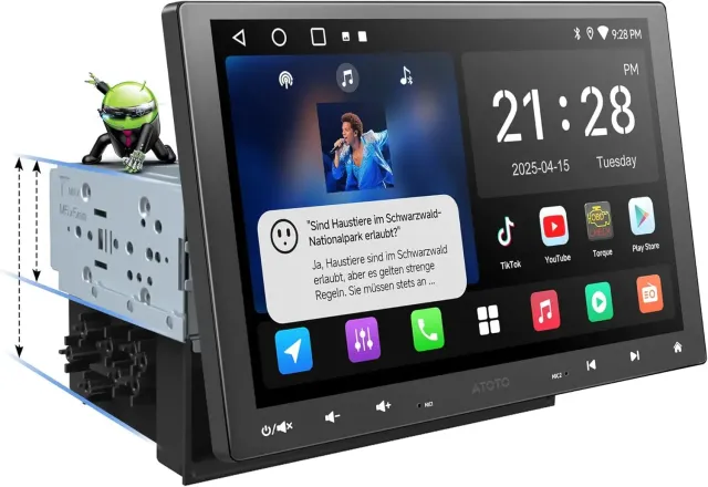 ATOTO A5 Lite A5LG110T autorradio 10 pulgadas 2GB+32GB IPS