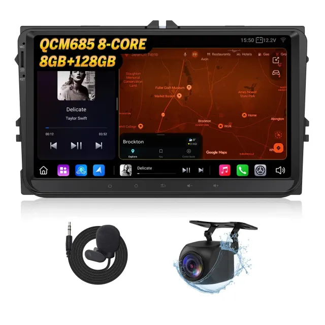 Eonon X6S Series radio Android 13 9 pulgadas 8+128 GB para VW