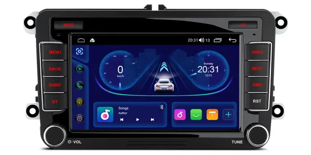 XTRONS ID ID70MTVL autorradio Android 7" VW Seat Skoda CarPlay