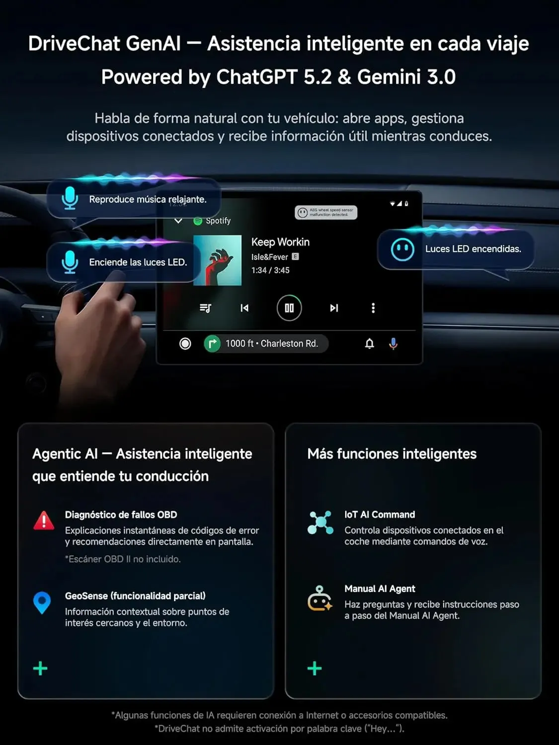ATOTO CB4 adaptador CarPlay inalámbrico 4G+32G doble wifi