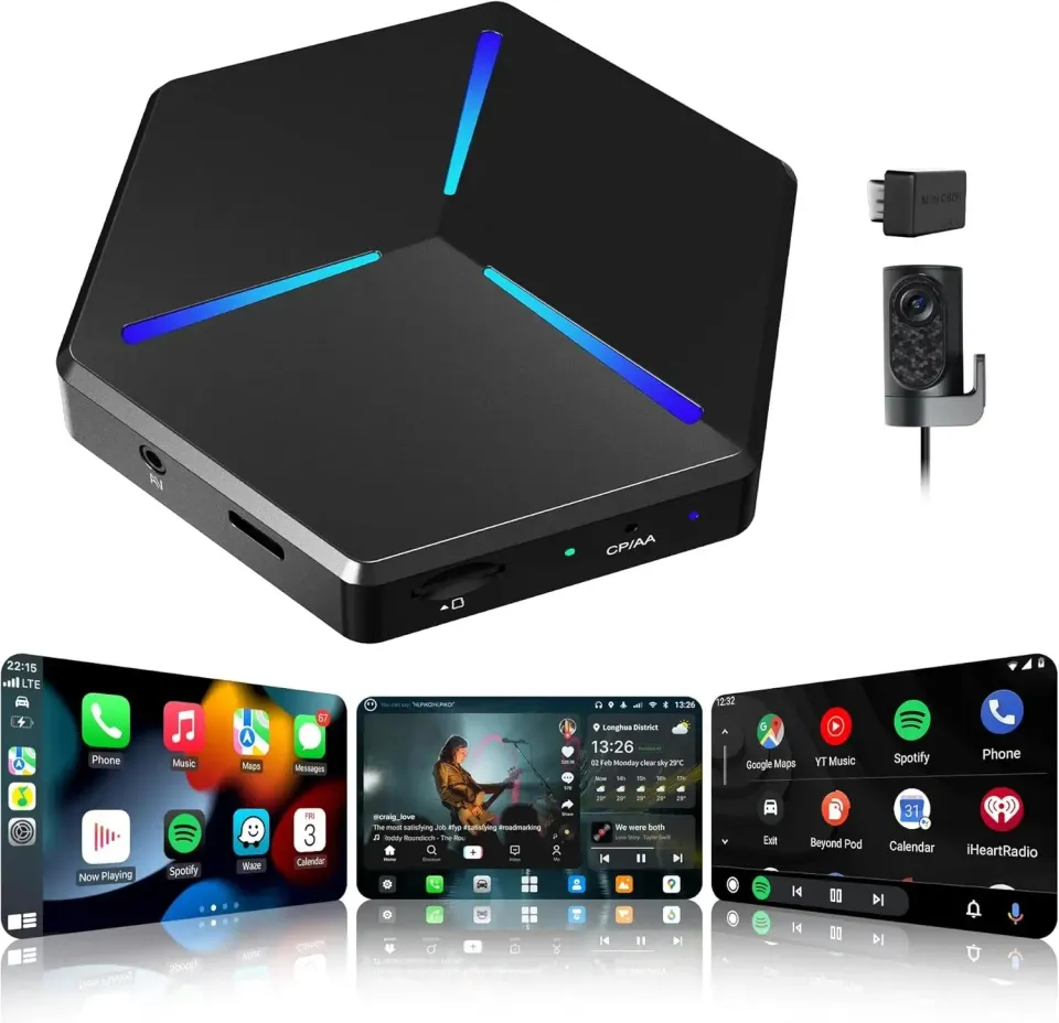 ATOTO CB7PQ Magic AI Box adaptador CarPlay 4G+64G