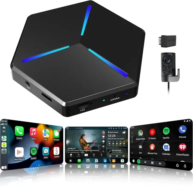ATOTO CB7 AI Box Adaptador CarPlay 8GB+128GB GPS
