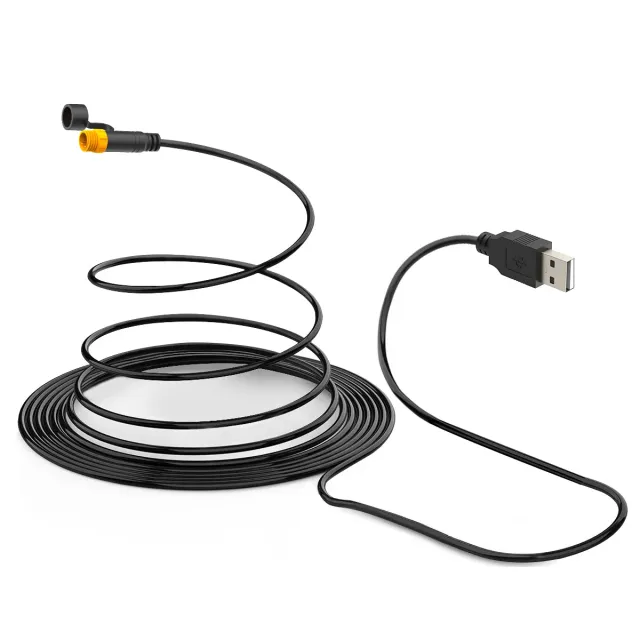 Carpuride cable USB de alimentación para estéreo de moto