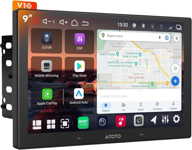 ATOTO V10 V10G209OC autorradio QLED 9" 6GB+128GB